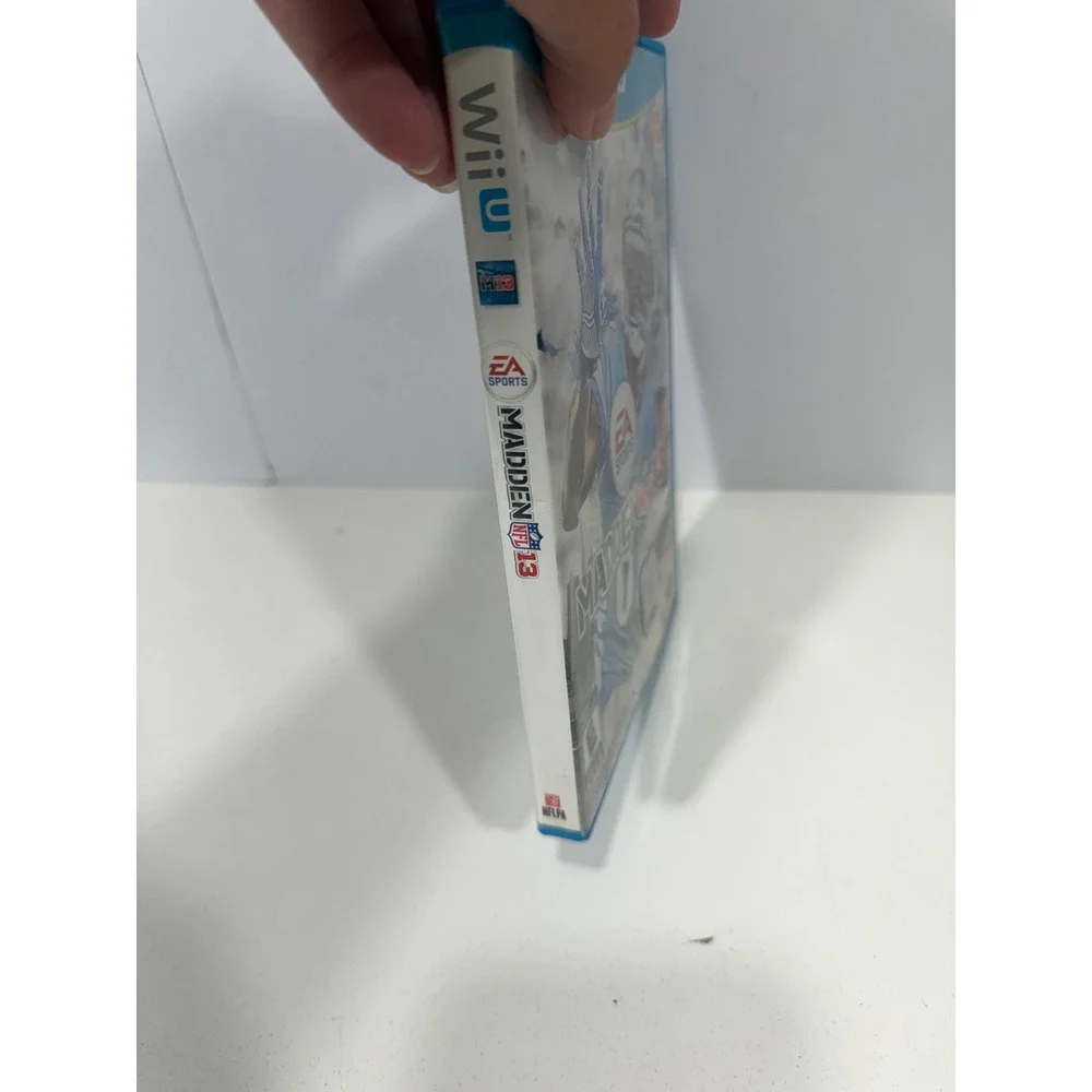 Madden NFL 13 Nintendo Wii U EA Sports Football Game Complete with Manual